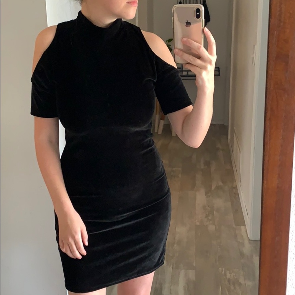 Velvet Bodycon Dress